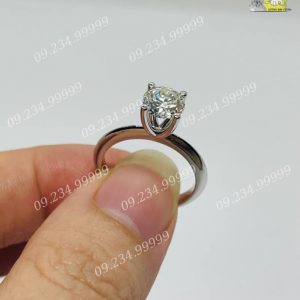 Nhẫn nữ trơn 18K